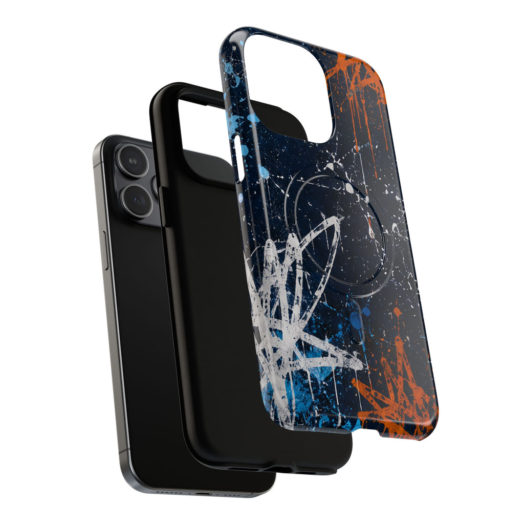 Midnight Praise Abstract Graffiti Tough Magnetic Phone Case
