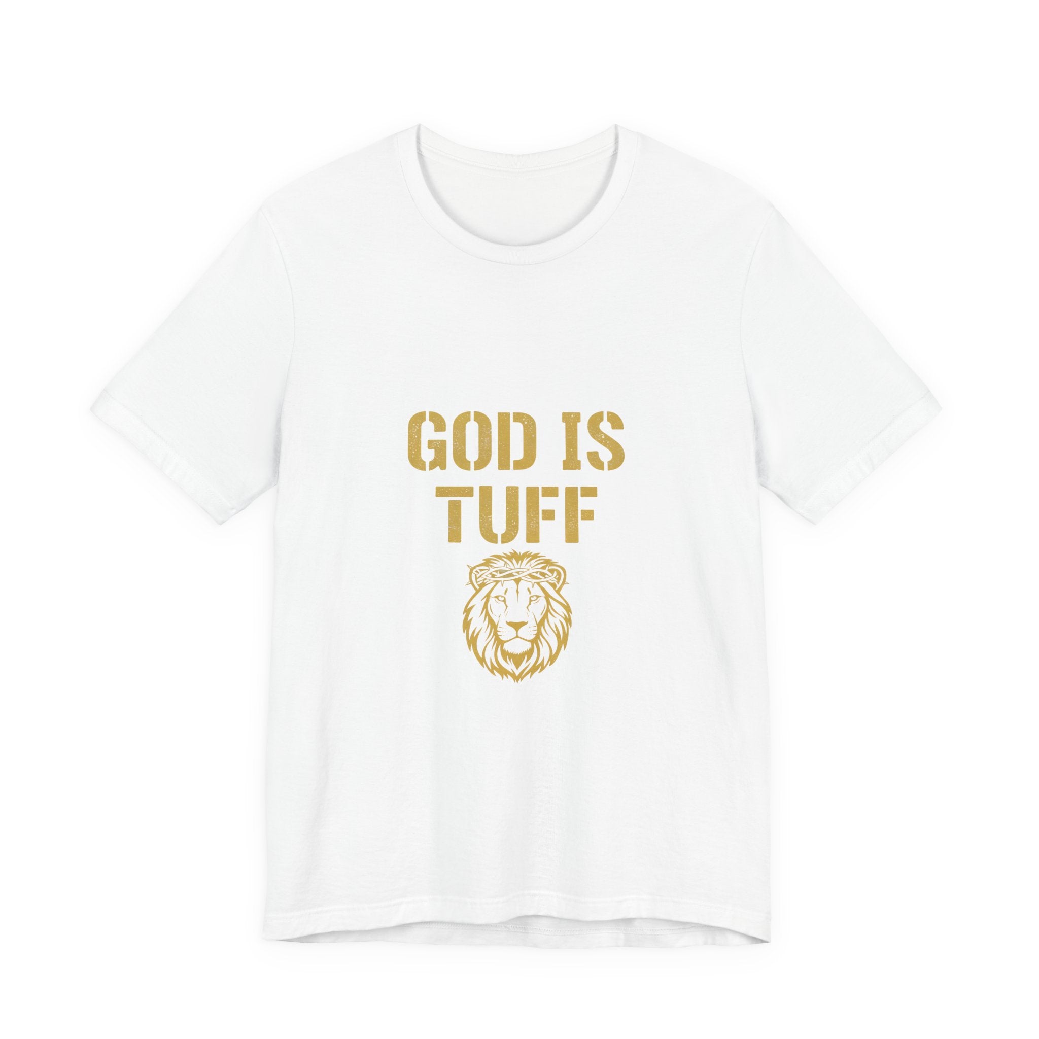 God Is Tuff Unisex Tee, Inspirational Shirt, Christian Apparel, Motivational Top, Bible Verse Tee, Faith-Based Fashion