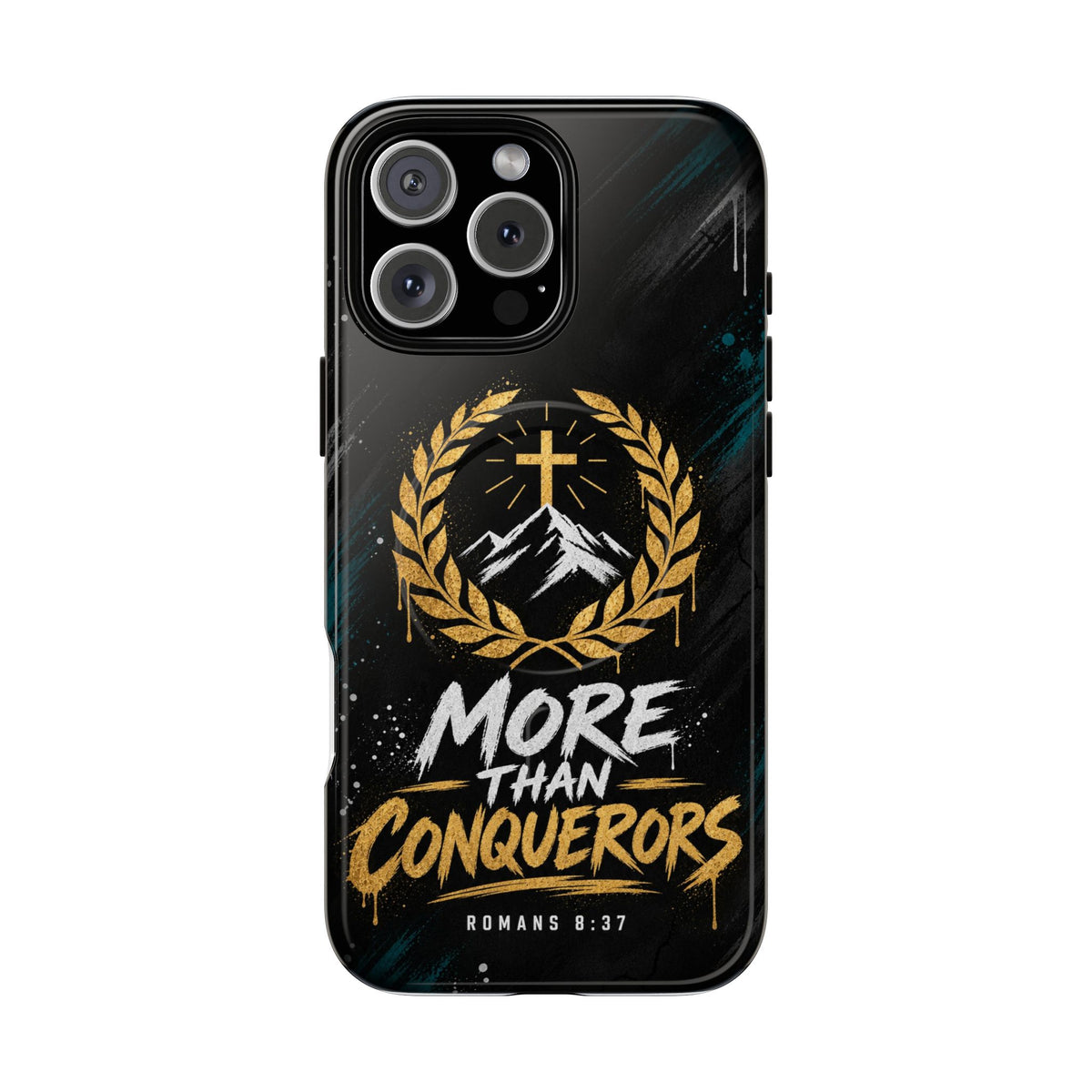 More Than Conquerors Phone Case