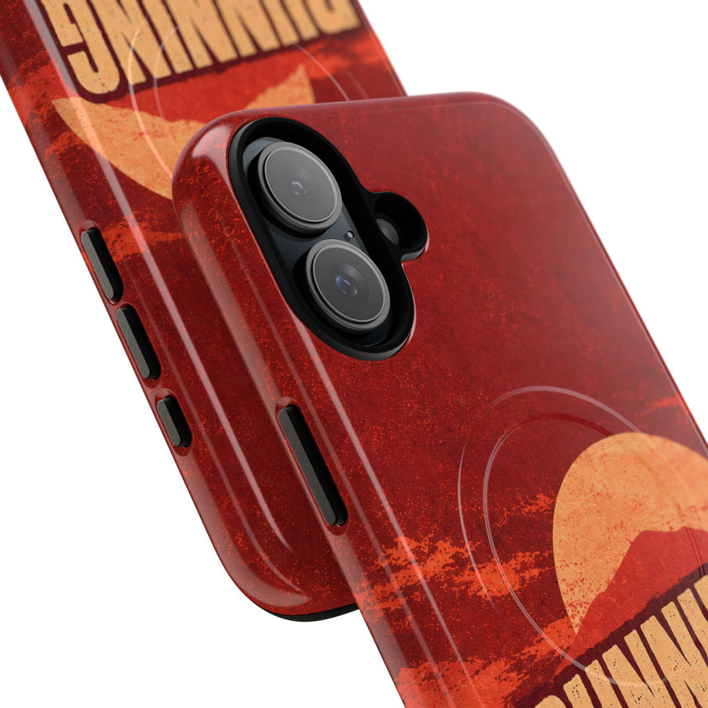 Running on Grace Christian Tough Magnetic Phone Case