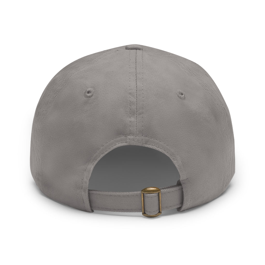 Leather Patch Dad Hat, Christian Mountain Cap, Genesis 2 15 Tended and Kept, Creation Care Outdoor Hat, Gift For Him