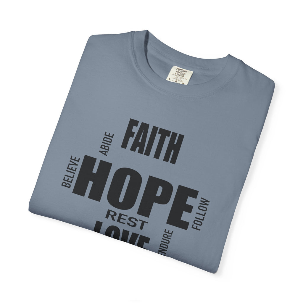 Faith Hope Love | Christian Tee