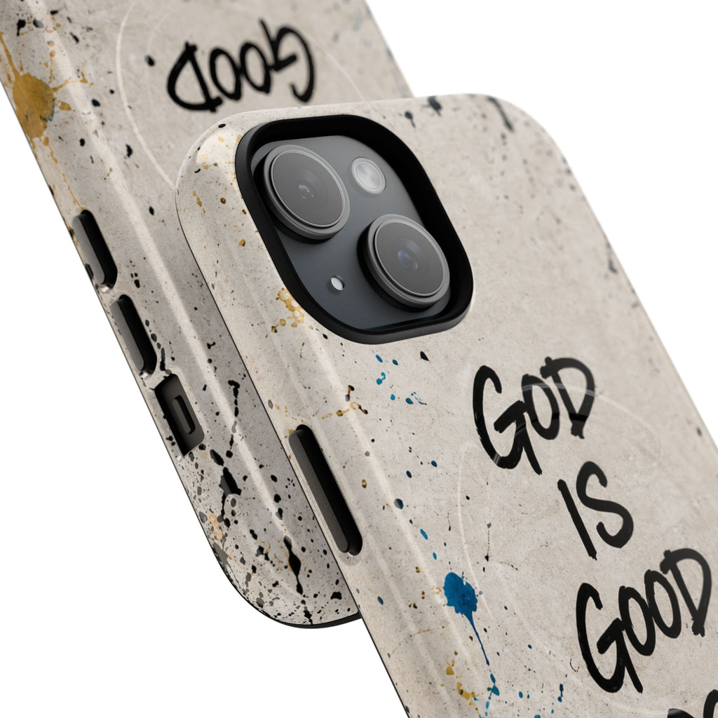 God Is Good Minimal Graffiti Tough Magnetic Phone Case
