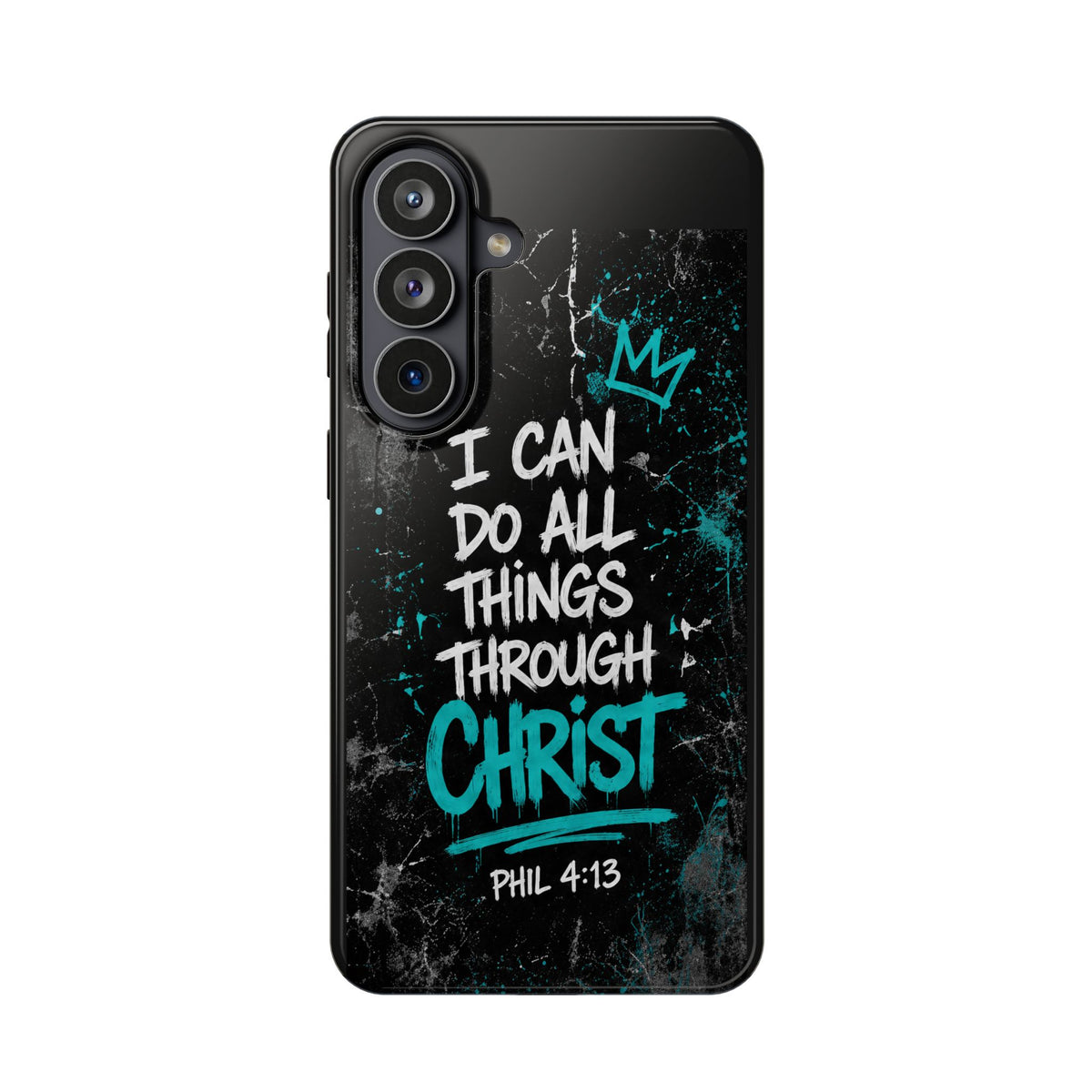 Philippians 4:13 Through Christ Phone Case