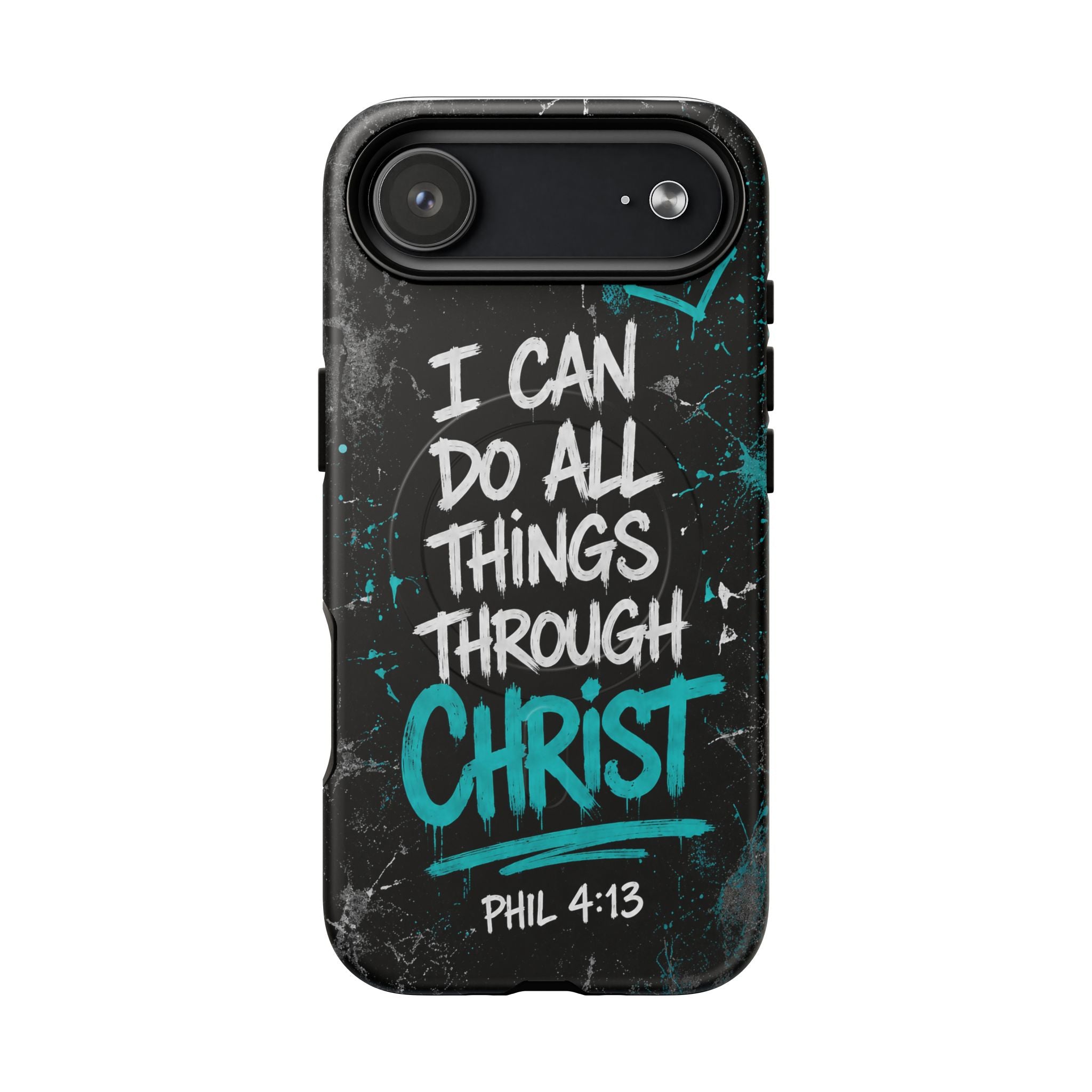 Through Christ Philippians 4 13 Phone Case