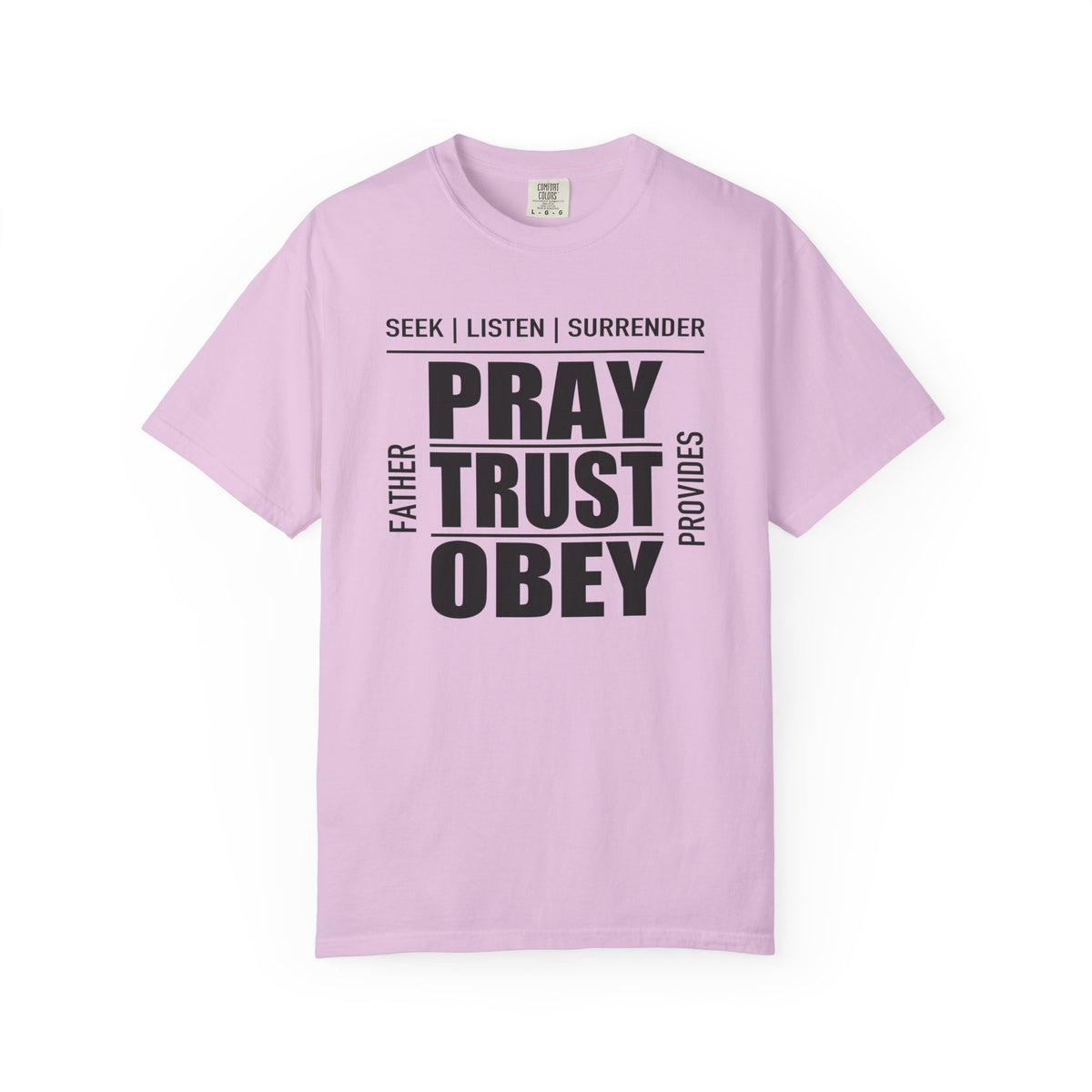 Pray Trust Obey | Christian Tee
