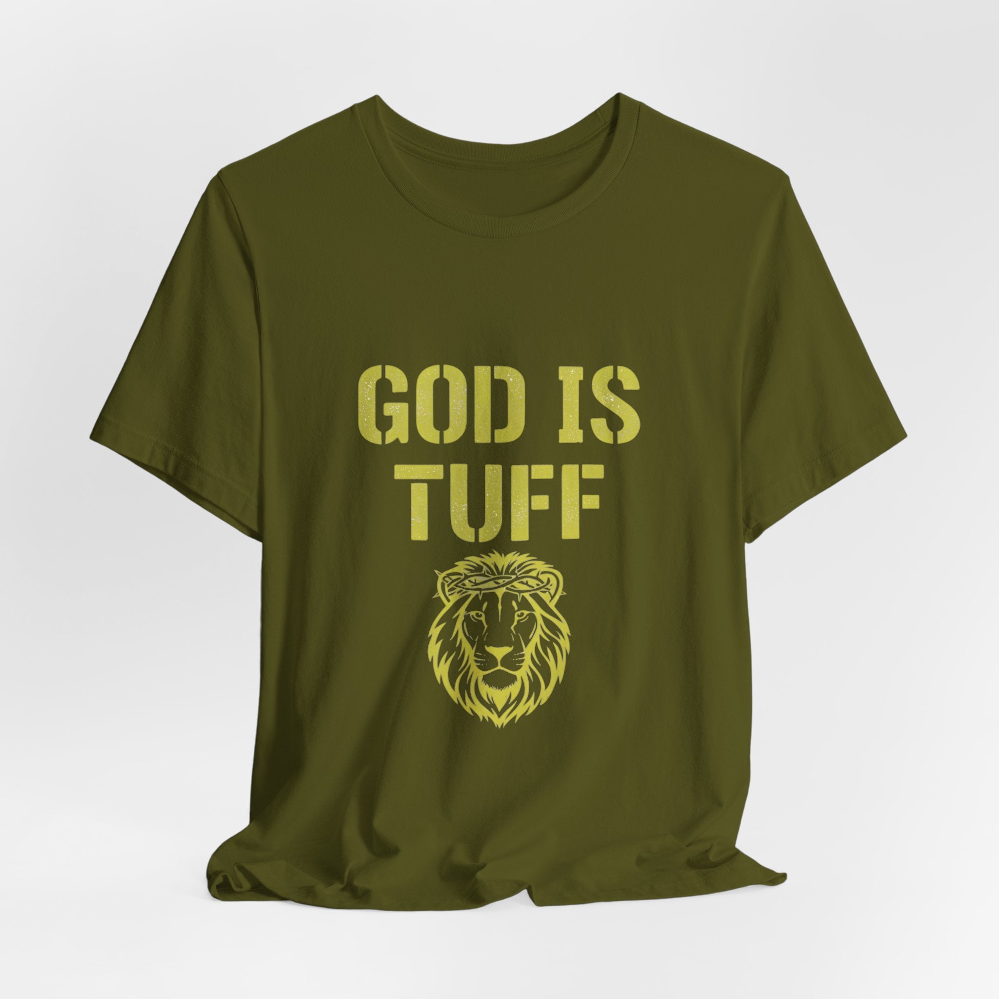 God Is Tuff- Faith-Inspired Unisex Tee, Motivational Shirt, Christian Apparel, Inspirational Gift, Scripture Tee