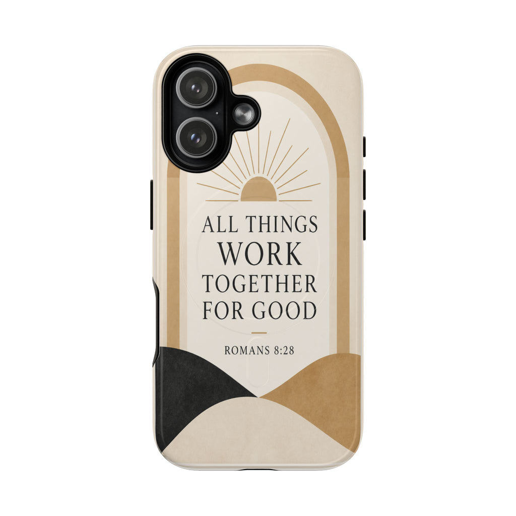 Romans 8 28 Phone Case