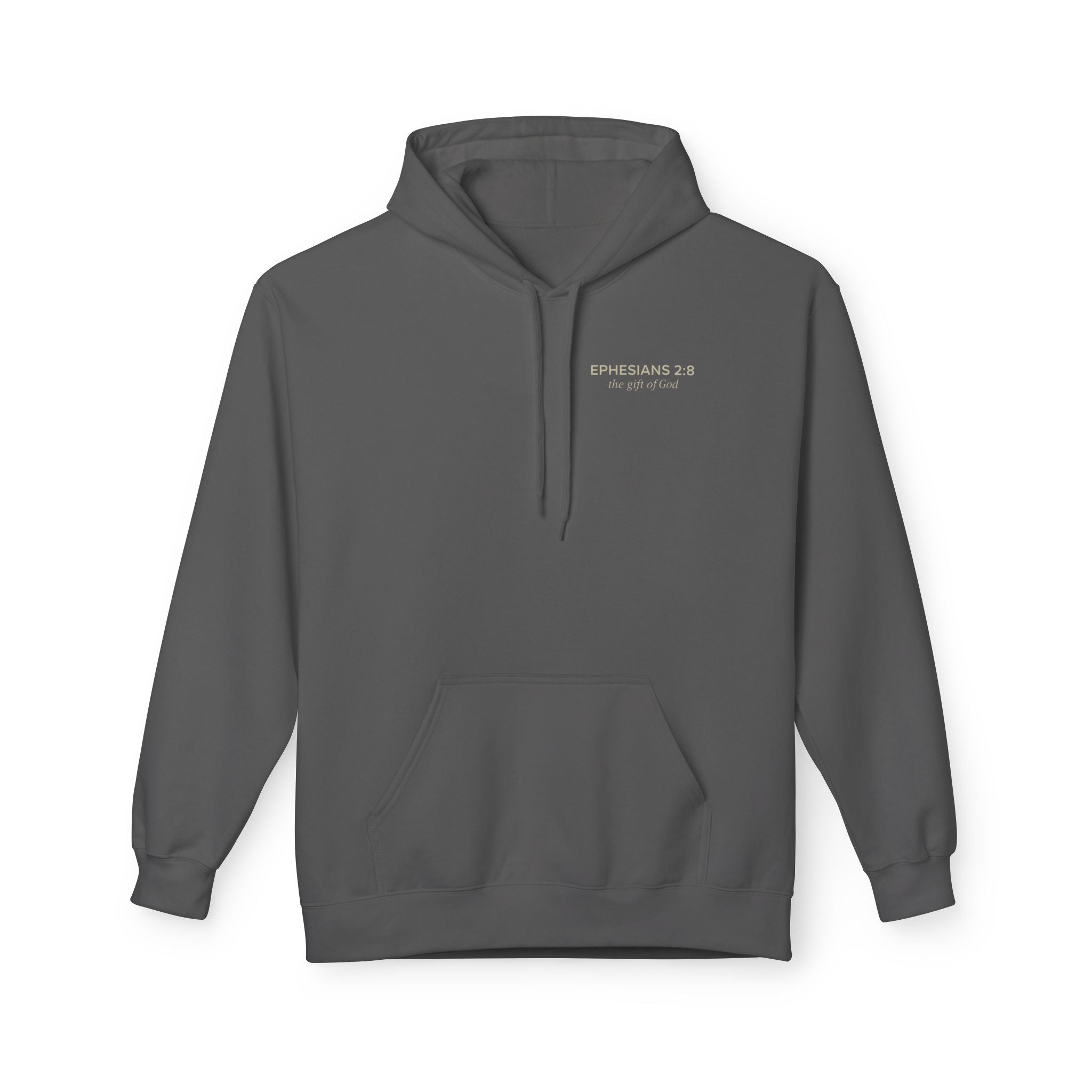 Saved by Grace Hoodie, Eternal Life Christian Pullover, Scripture Sweatshirt