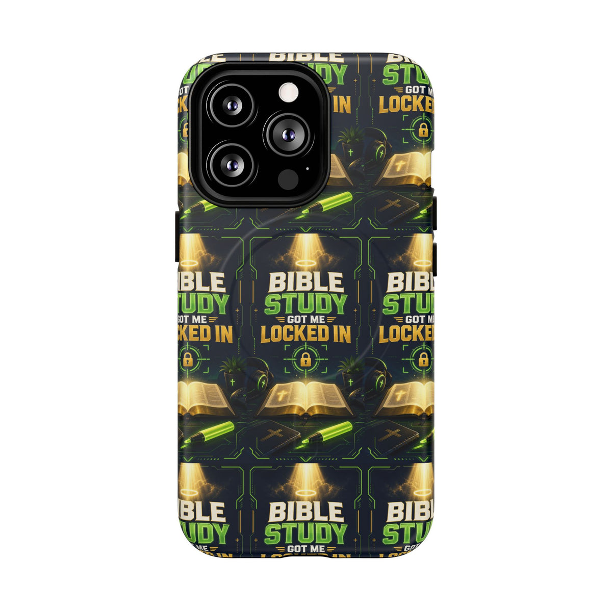 Bible Study Got Me Locked In Magsafe Phone Case