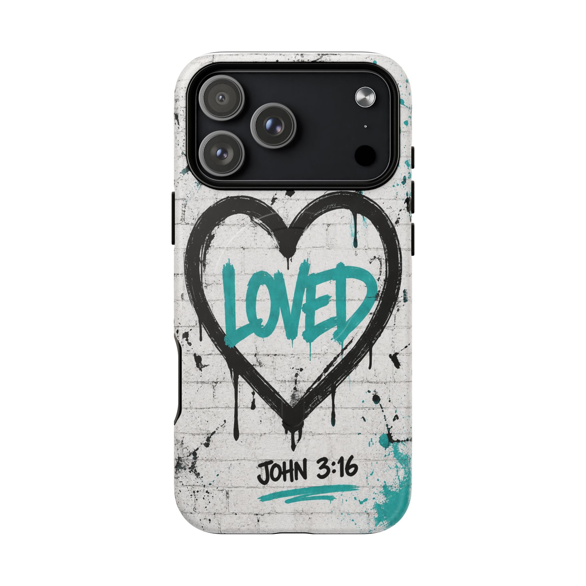 Loved John 3:16 Christian Tough Magnetic Phone Case