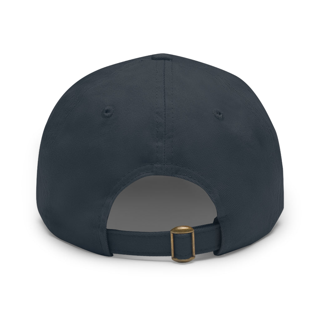 Leather Patch Dad Hat, Christian Mountain Cap, Genesis 2 15 Tended and Kept, Creation Care Outdoor Hat, Gift For Him