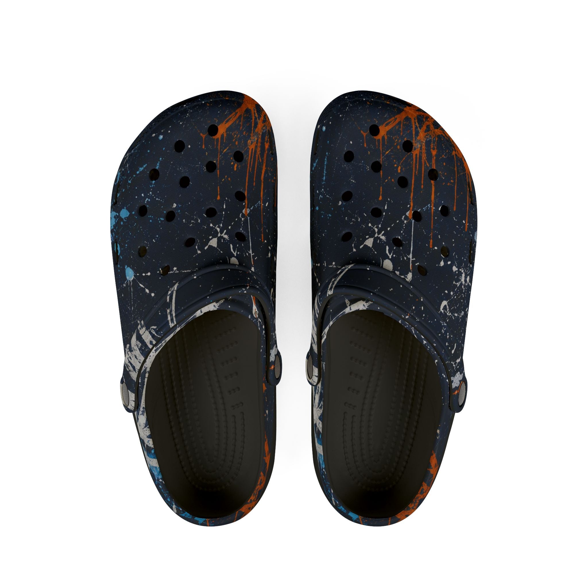 Midnight Praise EVA Foam Clogs (AOP)