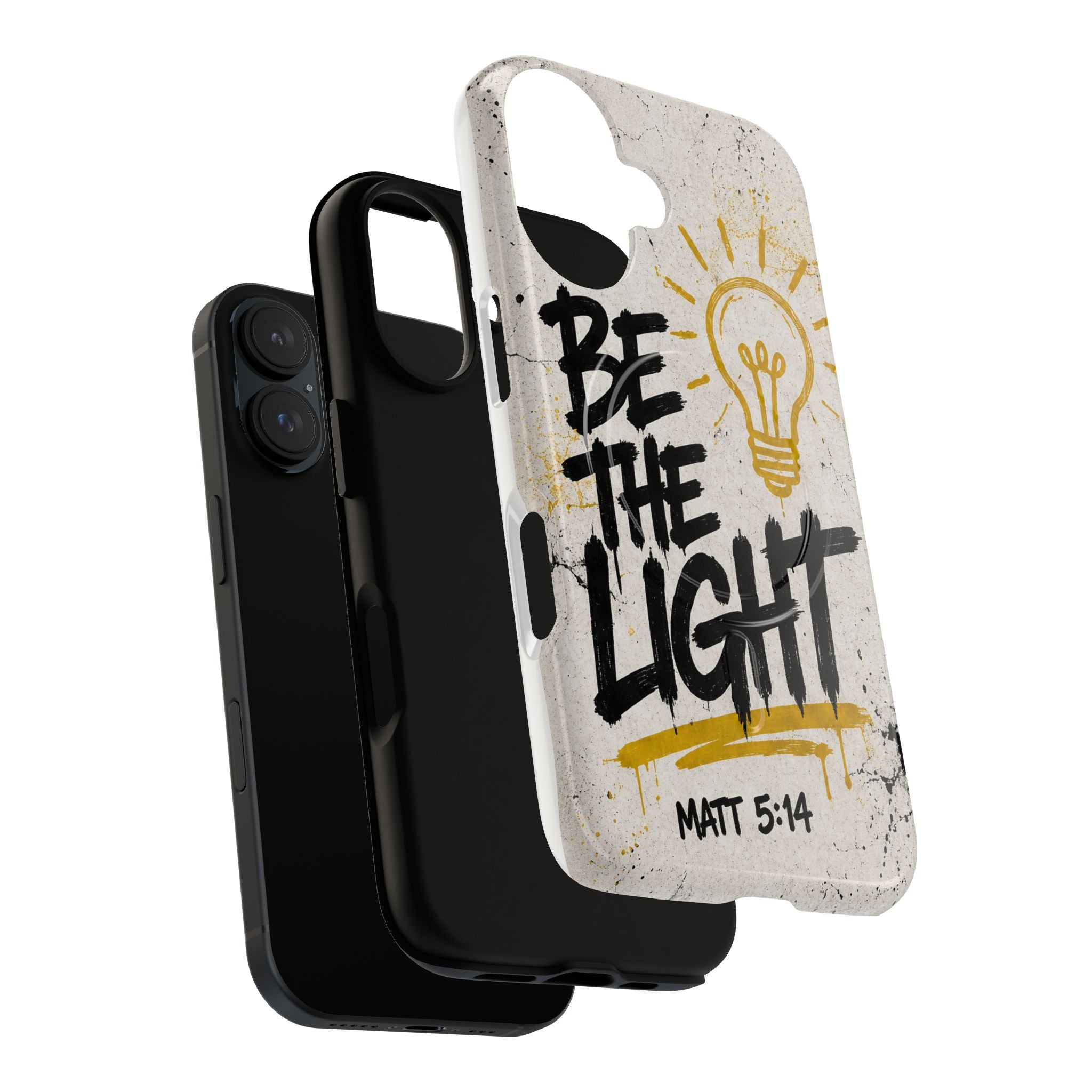 Be the Light Matthew 5:14 Tough Magnetic Phone Case