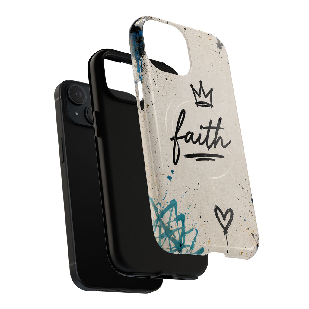 Faith & Love Christian Tough Magnetic Phone Case
