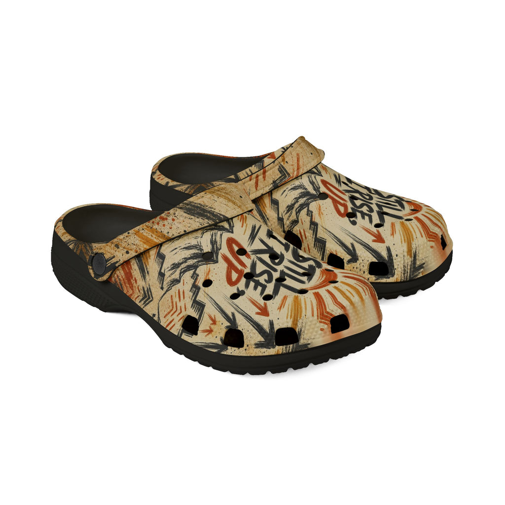 Still I Rise EVA Foam Clogs (AOP)