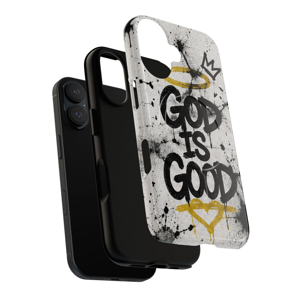 God Is Good Christian Graffiti Tough Magnetic Phone Case