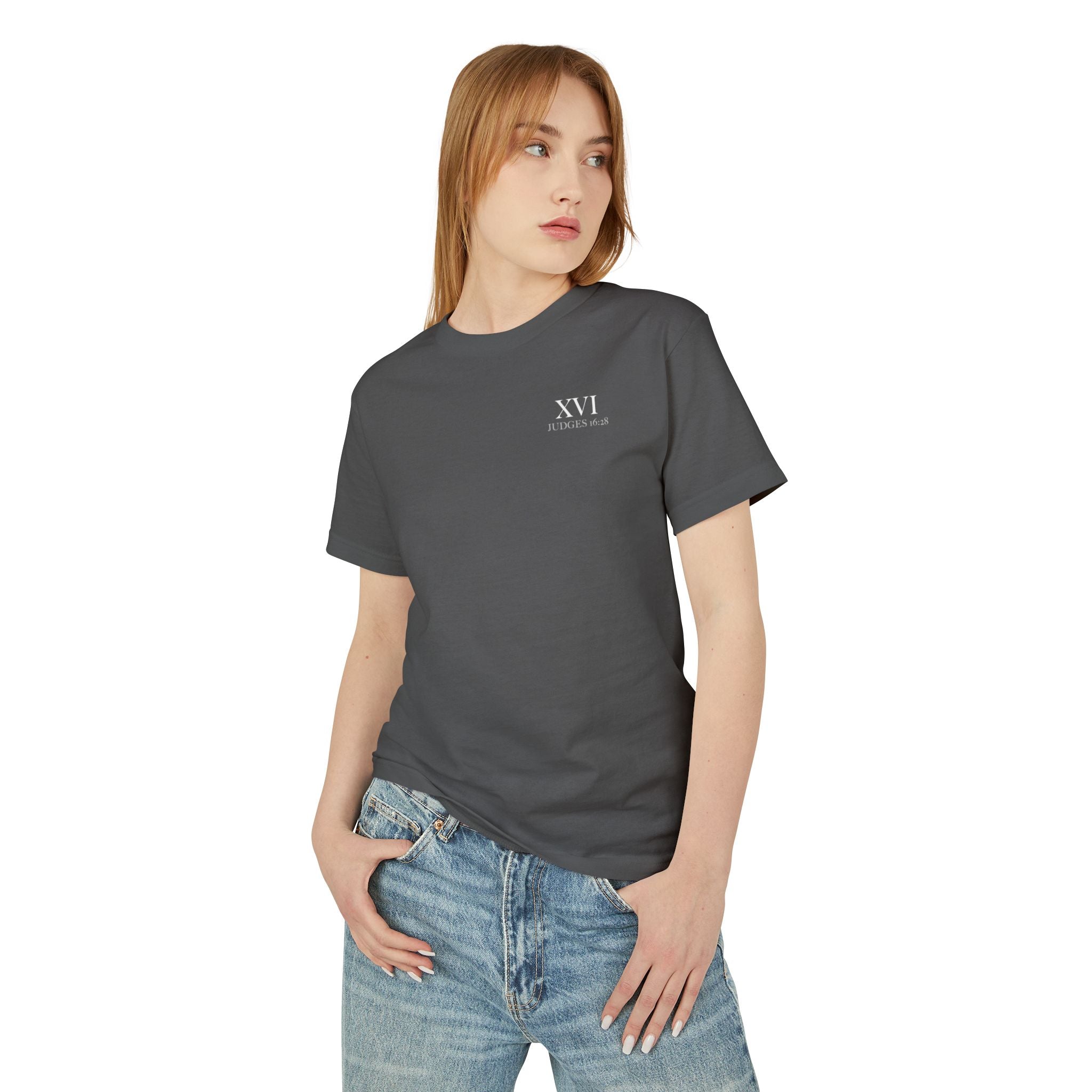 Breaking Pillars Garment-Dyed Christian Gym Tee