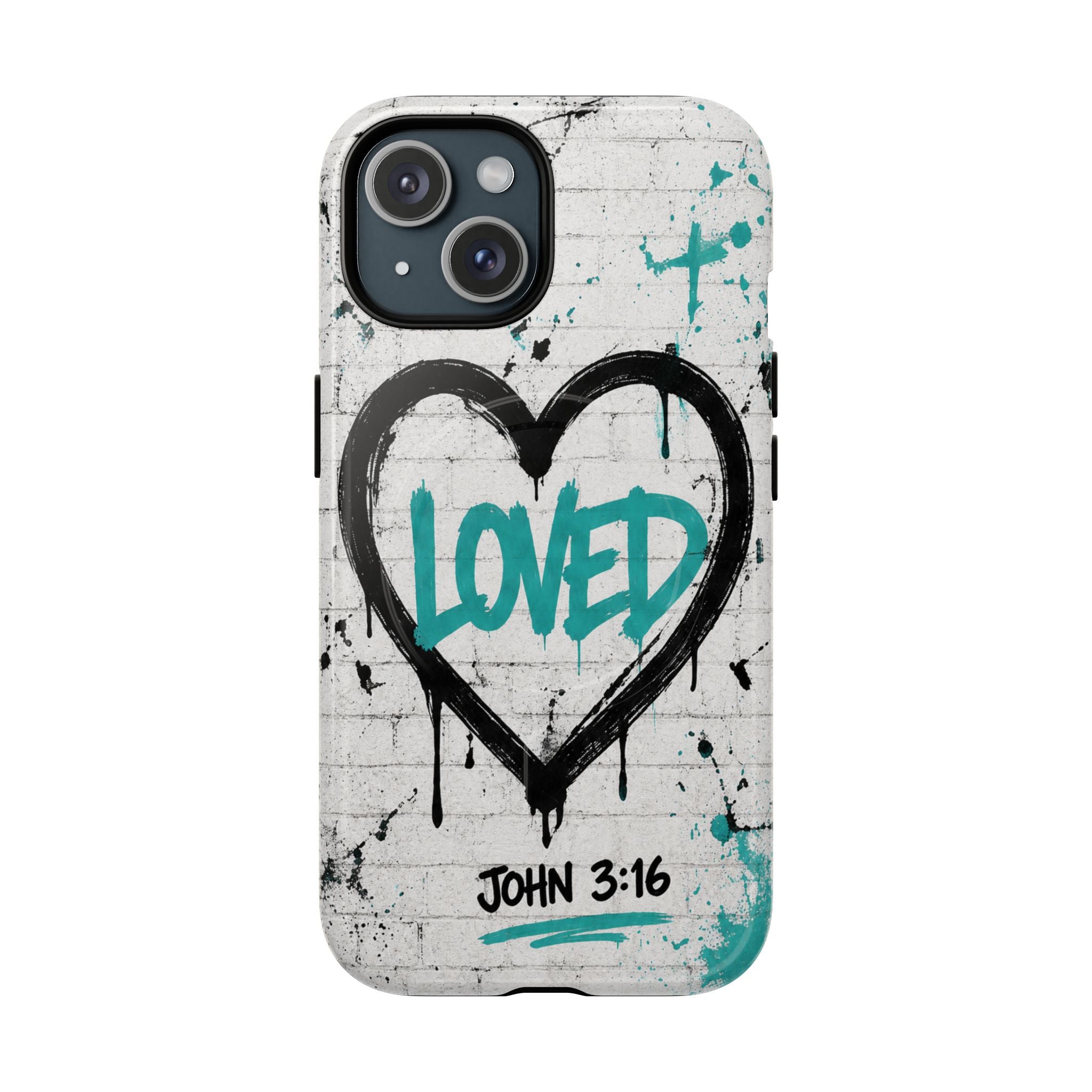 Loved John 3:16 Christian Tough Magnetic Phone Case