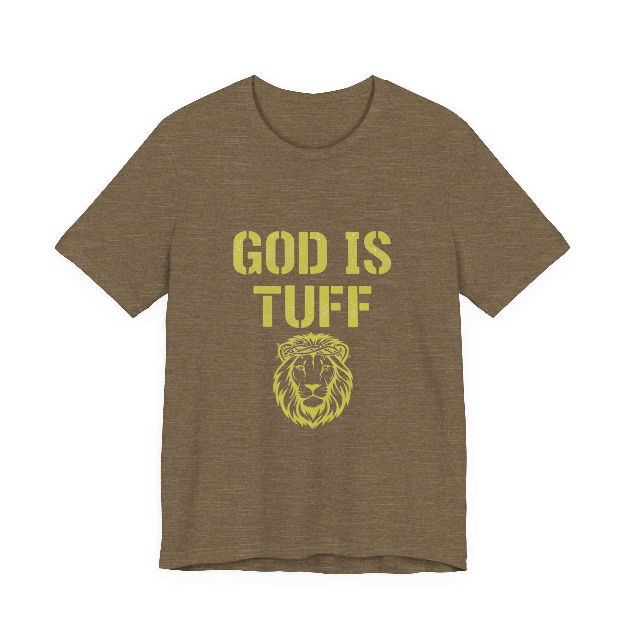 God Is Tuff- Faith-Inspired Unisex Tee, Motivational Shirt, Christian Apparel, Inspirational Gift, Scripture Tee