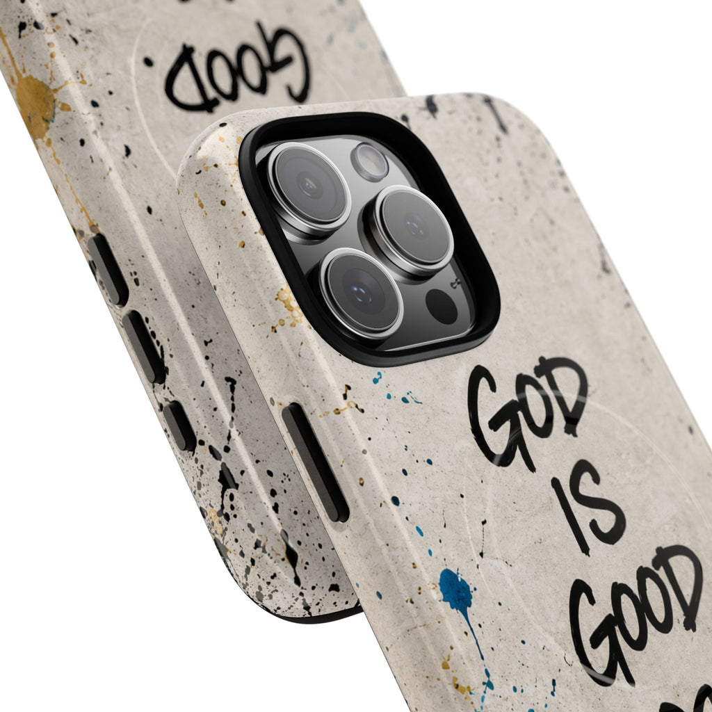 God Is Good Minimal Graffiti Tough Magnetic Phone Case