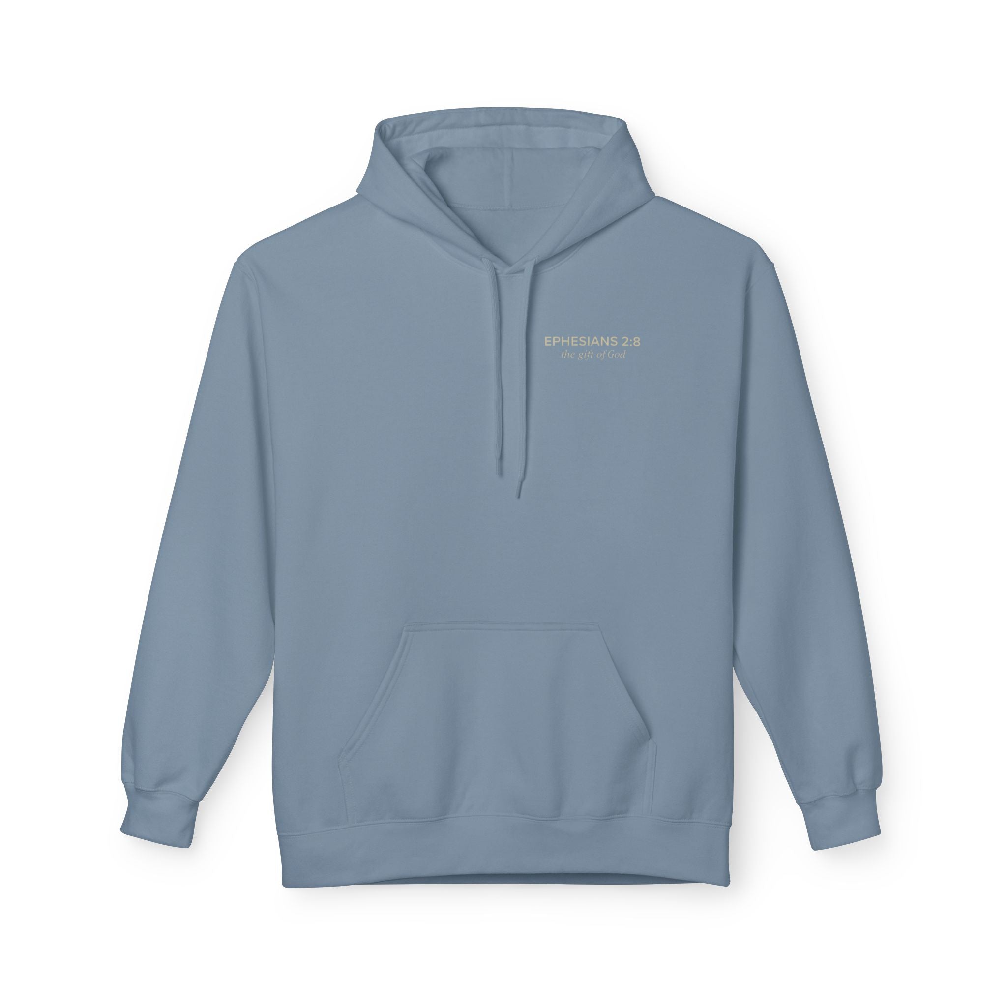 Saved by Grace Hoodie, Eternal Life Christian Pullover, Scripture Sweatshirt