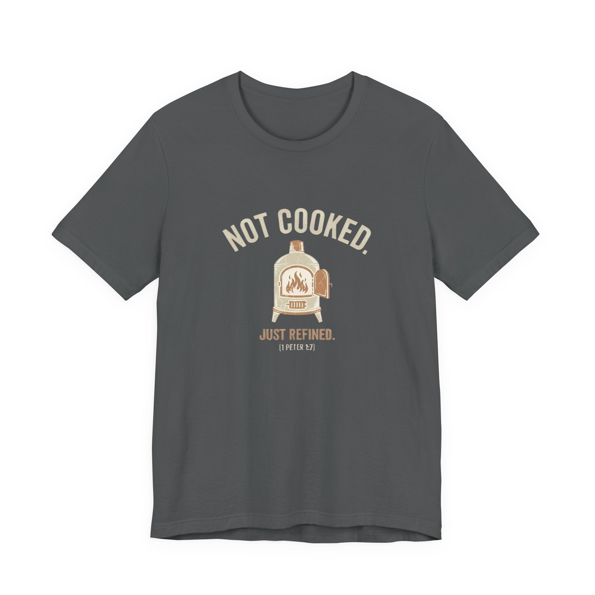 Not Cooked Just Refined Shirt, Ceramic Kiln Pottery Tee, Funny Resin Artist Gift, Vintage Style Graphic T Shirt, Unisex