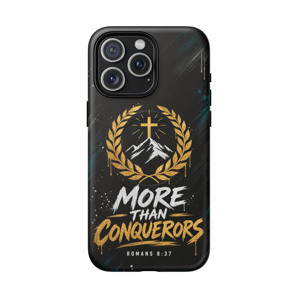 More Than Conquerors Phone Case
