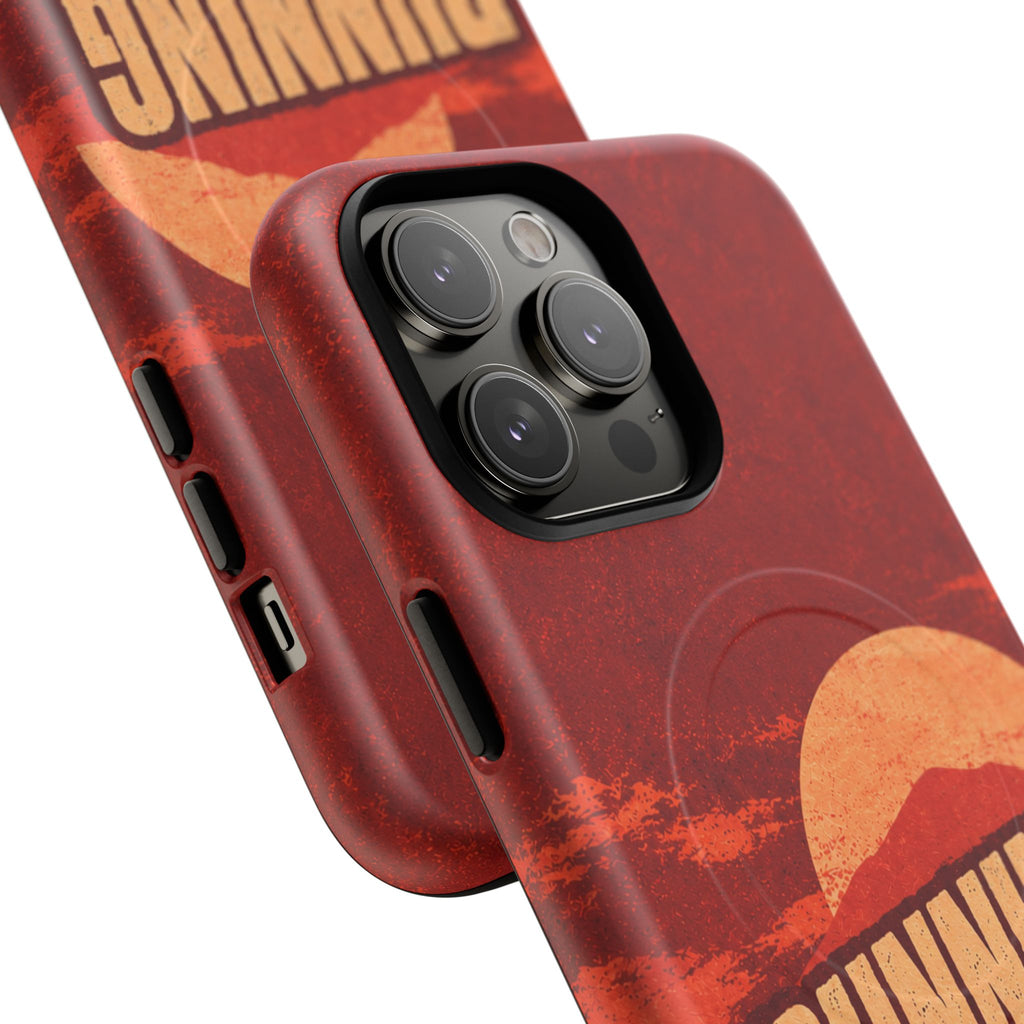 Running on Grace Christian Tough Magnetic Phone Case