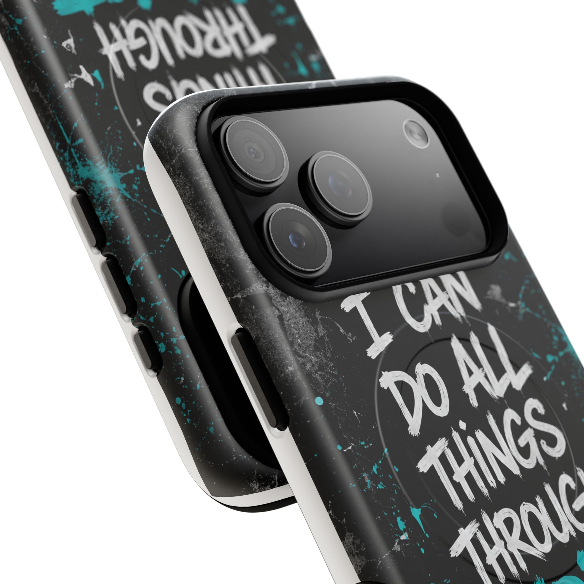 Through Christ Philippians 4:13 Tough Magnetic Phone Case