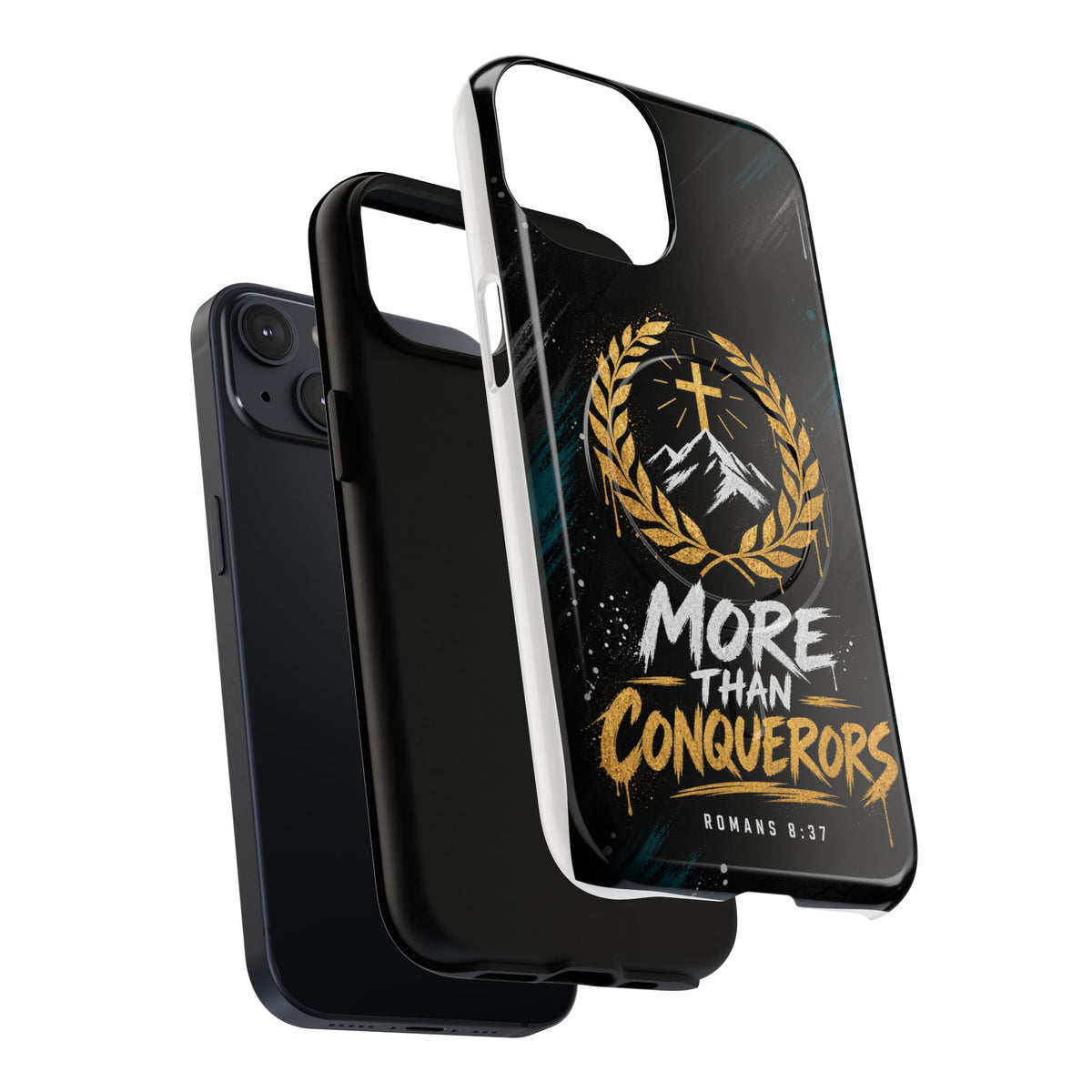 More Than Conquerors Tough Magnetic Phone Case