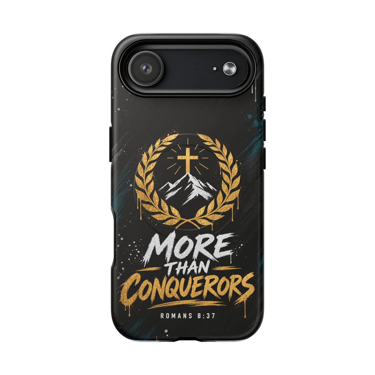 More Than Conquerors Phone Case
