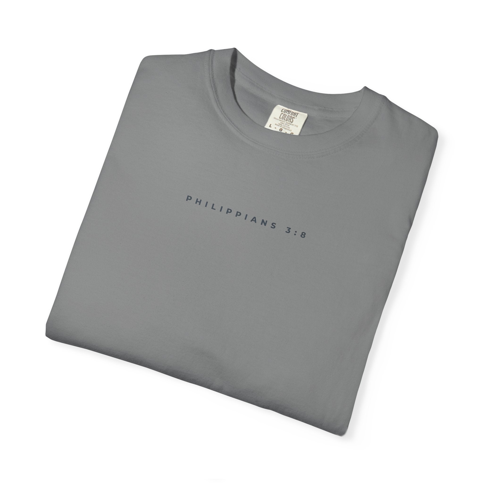 Give Me Jesus Christian T Shirt, Philippians 3:8 Faith Tee, Vintage Garment Dyed Christian Shirt, Minimalist Bible Verse Shirt, Faith