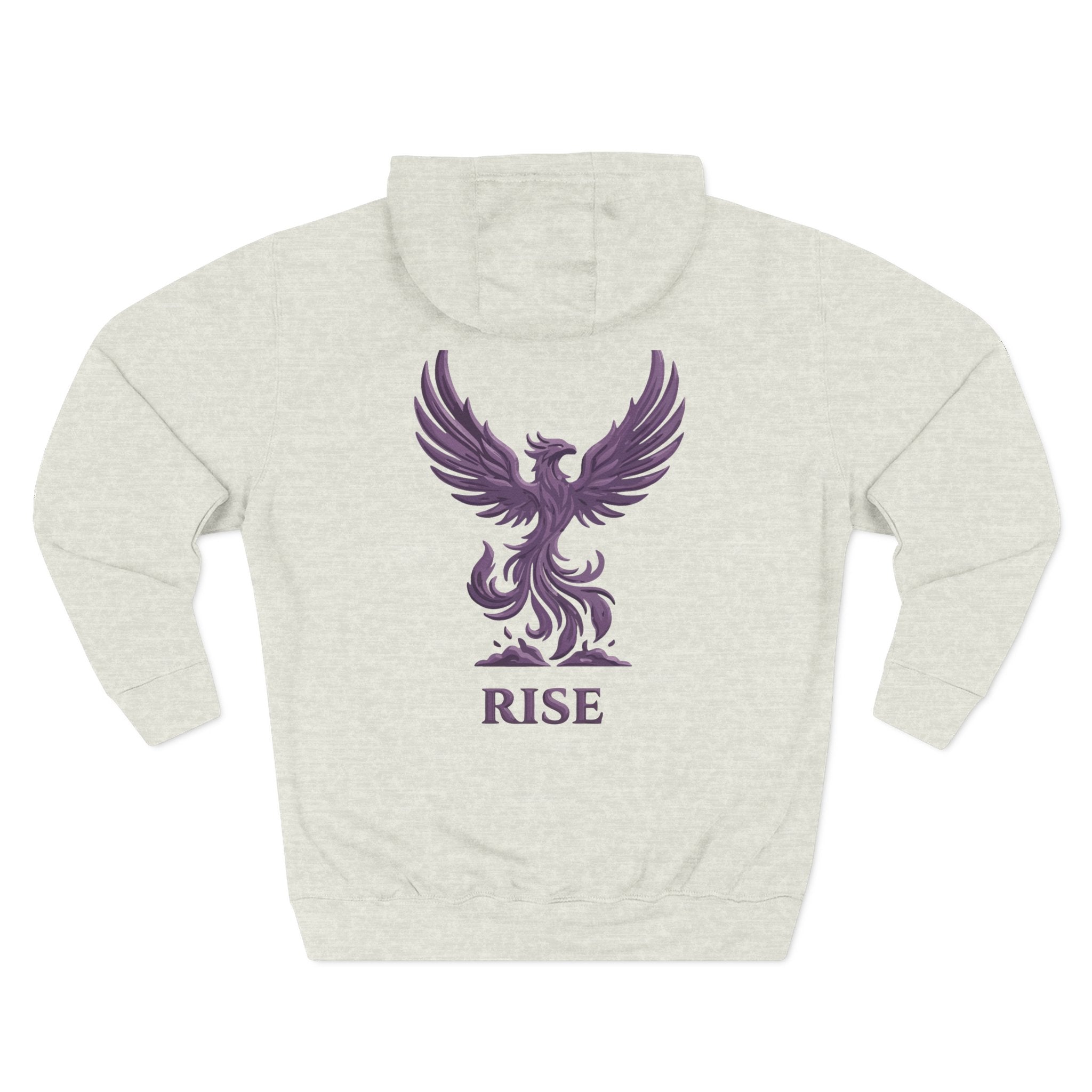 Beauty for Ashes Phoenix Rise Hoodie | Inspirational Scripture Sweatshirt