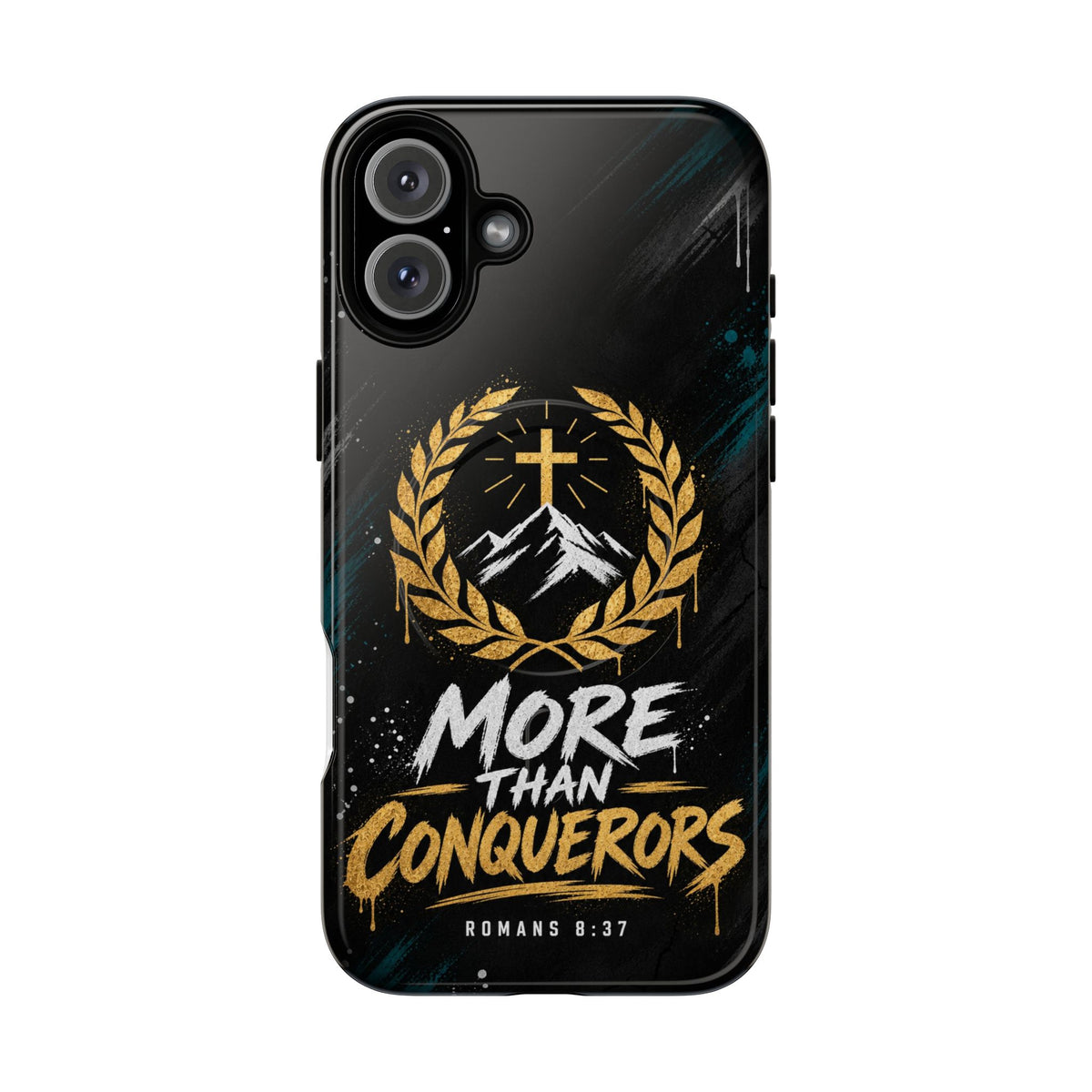 More Than Conquerors Phone Case