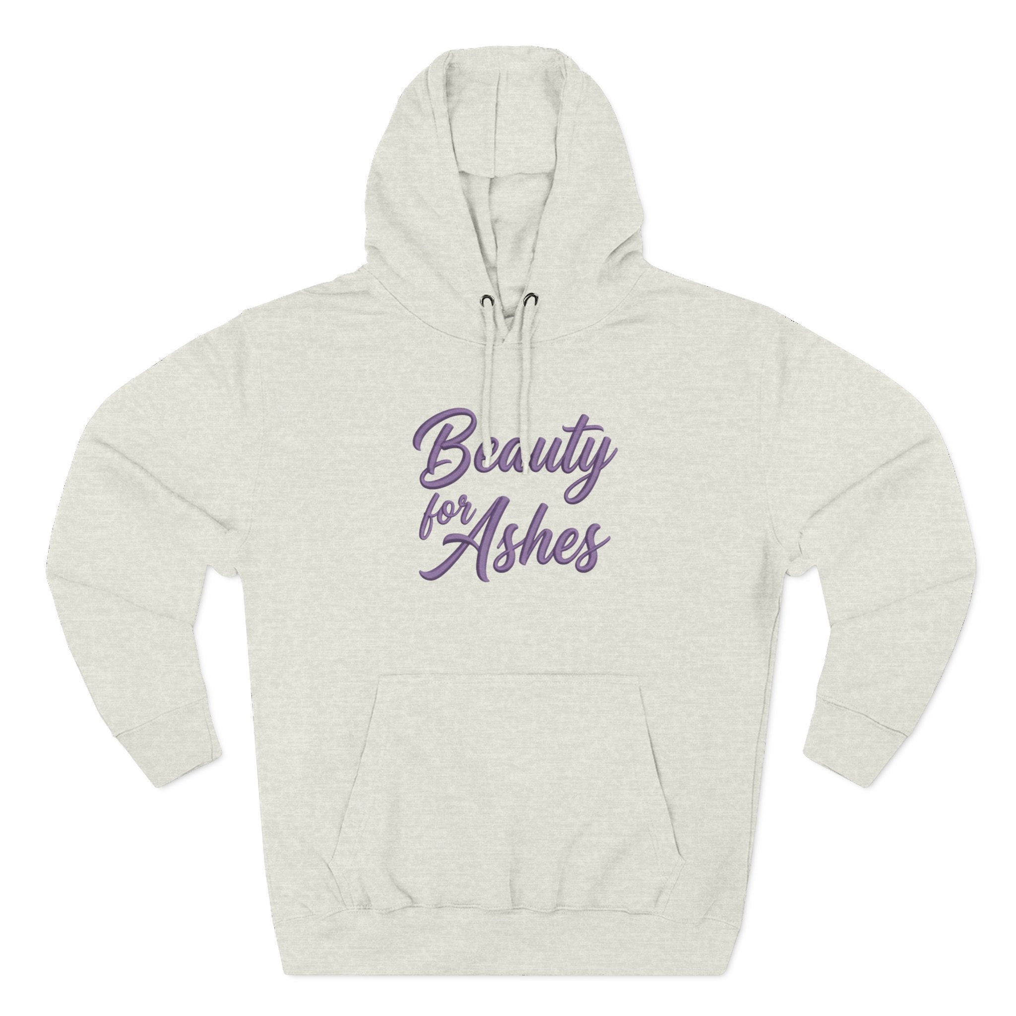 Beauty for Ashes Phoenix Rise Hoodie | Inspirational Scripture Sweatshirt