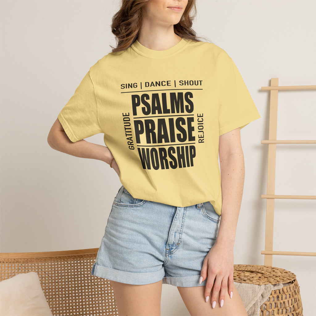 Psalms Praise Worship | Christian Tee