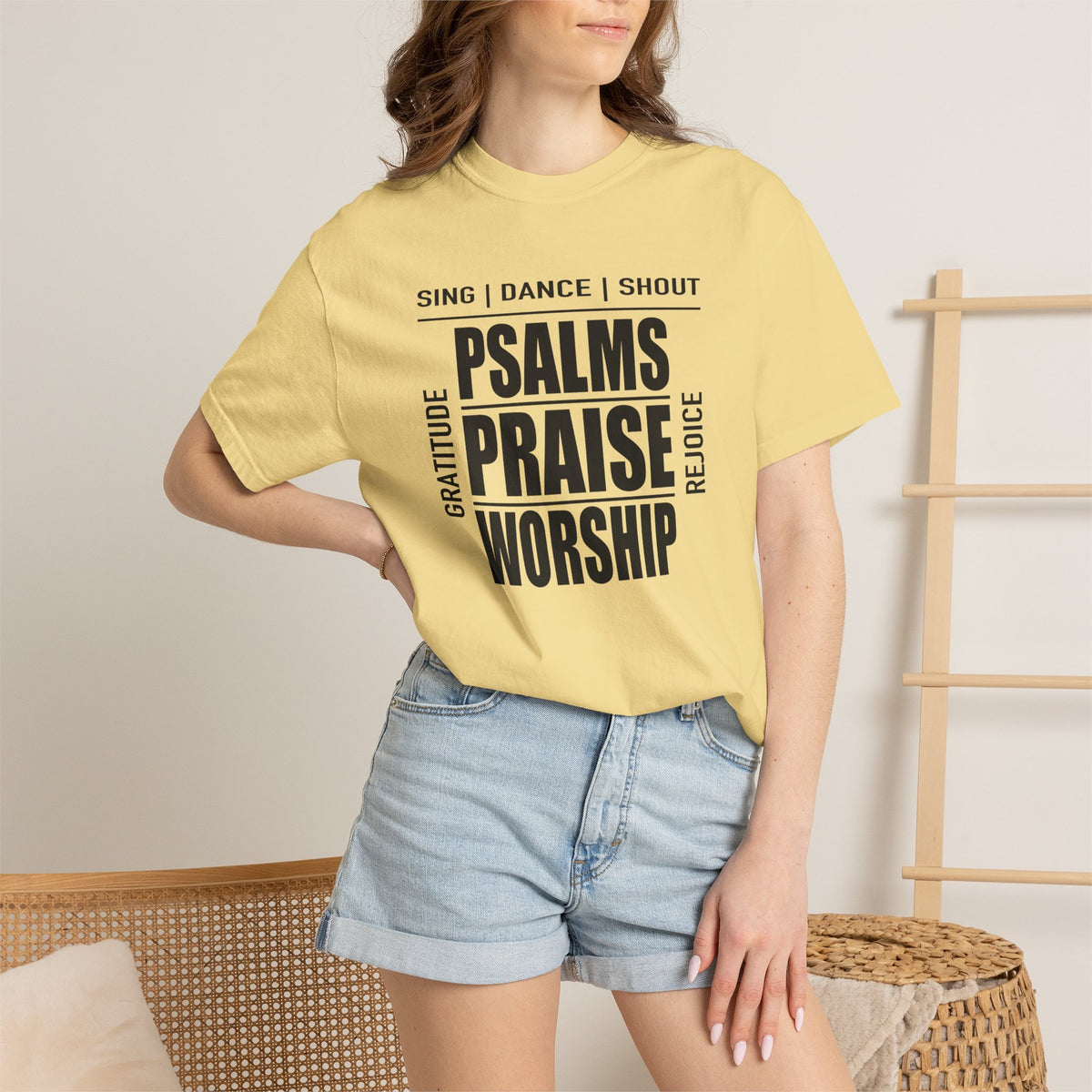 Psalms Praise Worship | Christian Tee