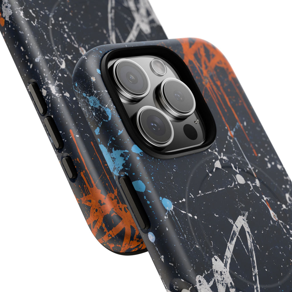 Midnight Praise Abstract Graffiti Tough Magnetic Phone Case