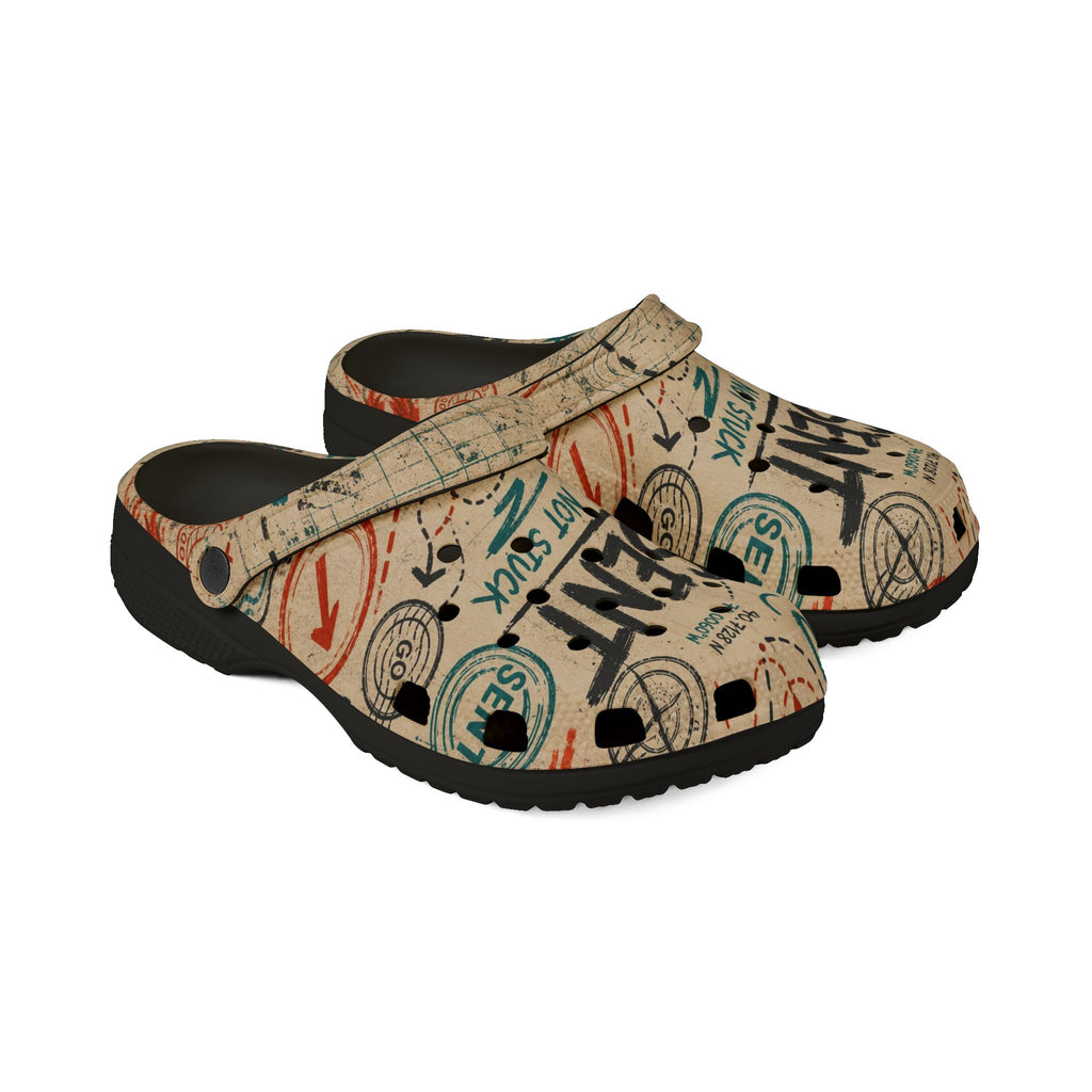 Sent Not Stuck EVA Foam Clogs (AOP)