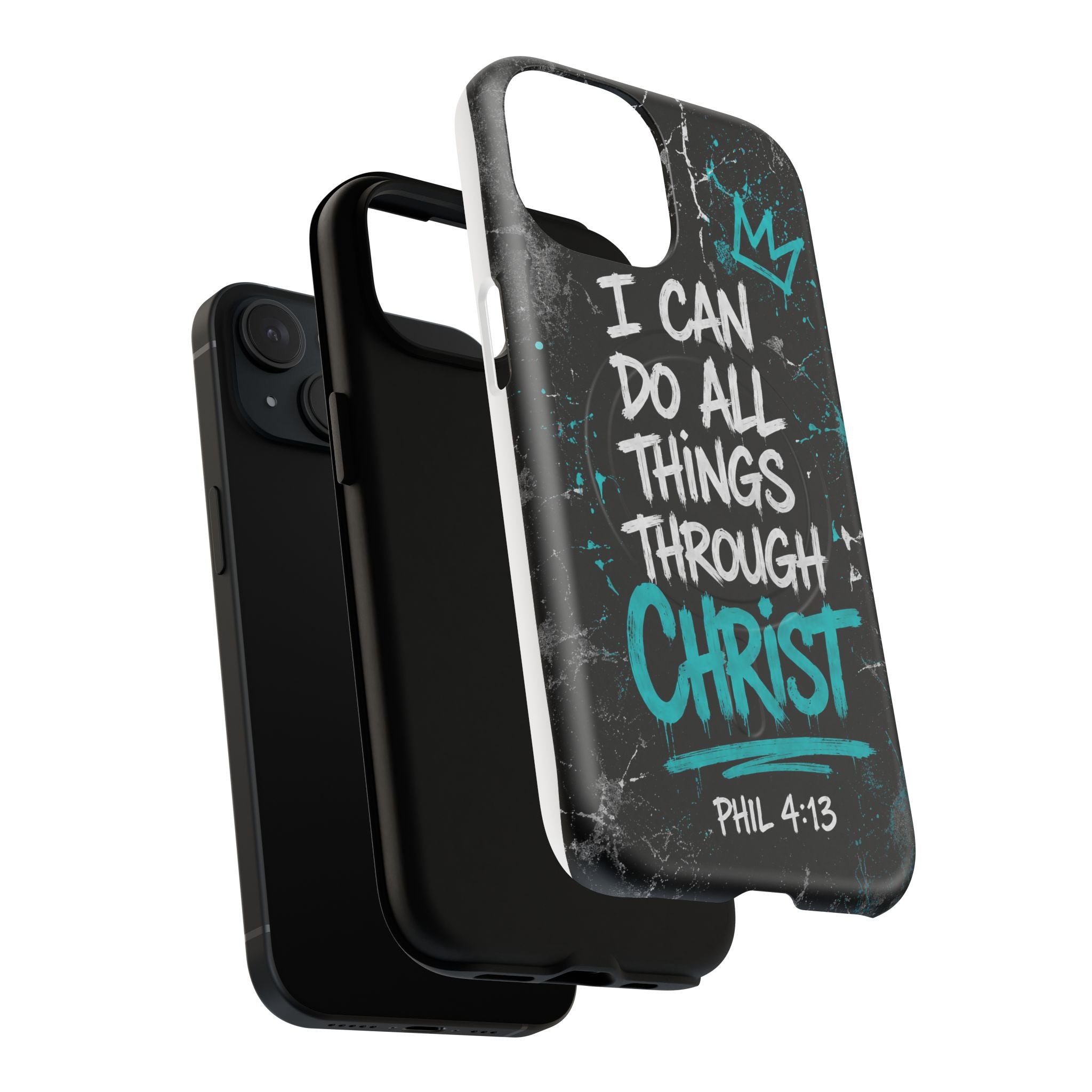 Through Christ Philippians 4:13 Tough Magnetic Phone Case
