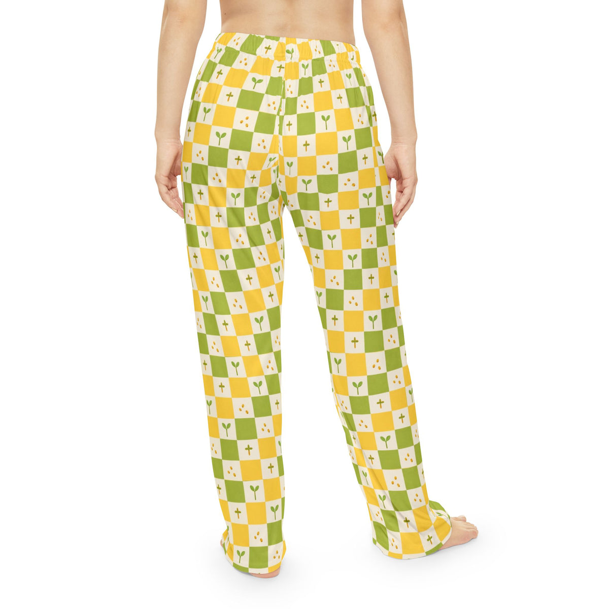 Mustard Seed Checker Christian Pajama Pants