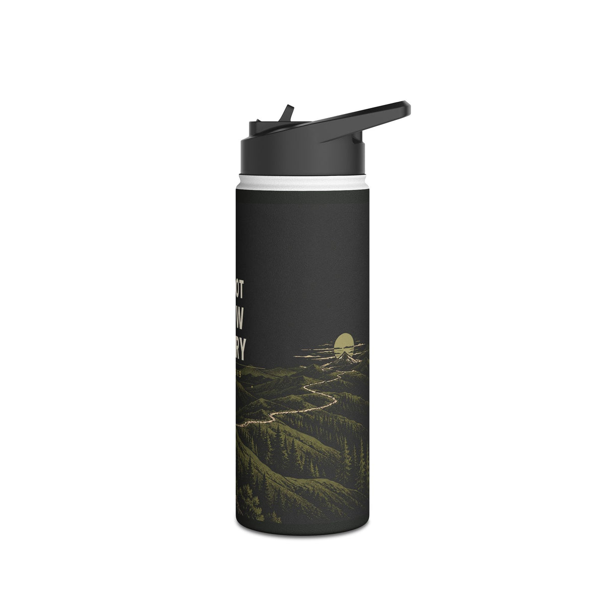 Do Not Grow Weary Stainless Steel Water Bottle