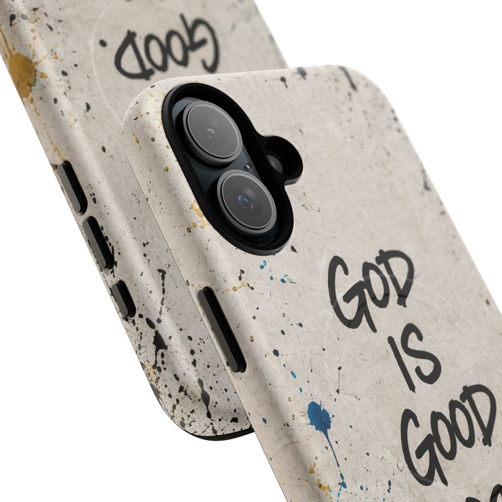 God Is Good Minimal Graffiti Tough Magnetic Phone Case