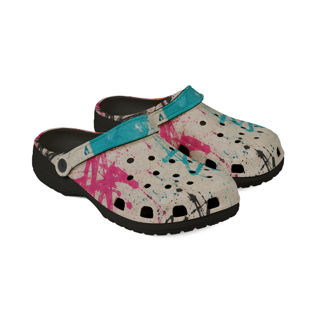 Joy in Color EVA Foam Clogs (AOP)