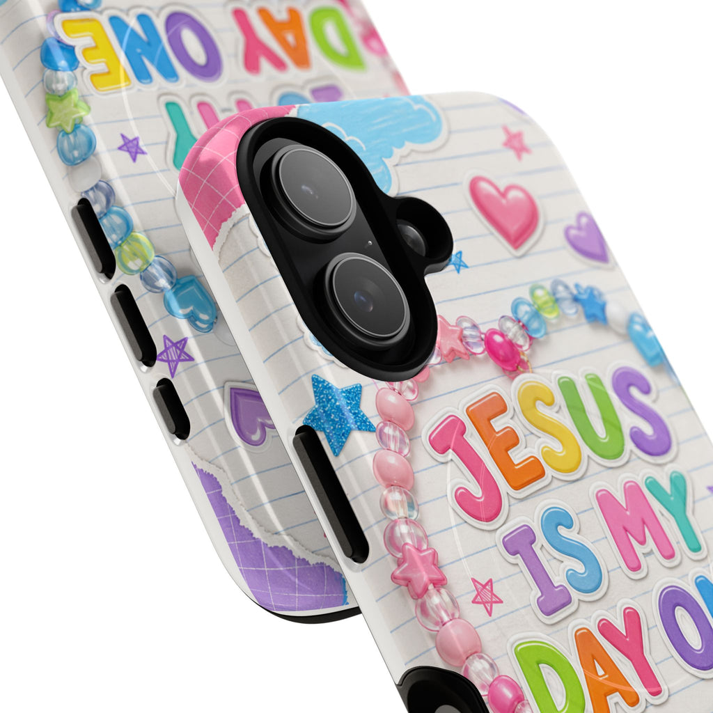 Jesus Is My Day One MagSafe Tough Phone Case
