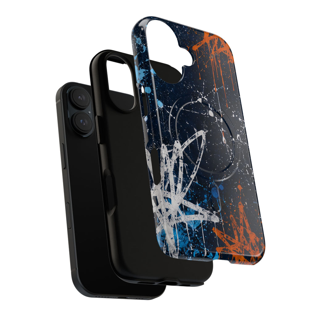 Midnight Praise Abstract Graffiti Tough Magnetic Phone Case