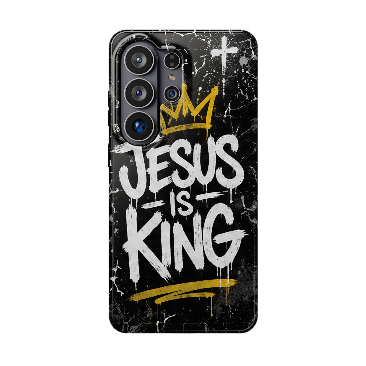 Jesus Is King Christian Phone Case for Samsung Galaxy S26 Series