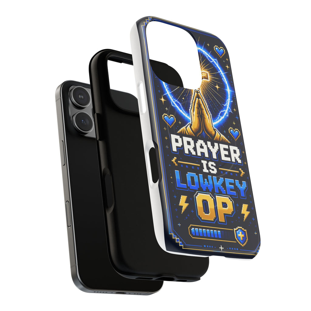 Prayer Is Lowkey OP MagSafe Tough Phone Case