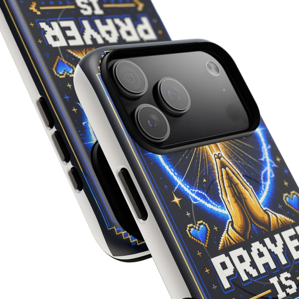 Prayer Is Lowkey OP MagSafe Tough Phone Case